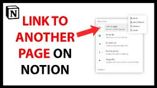 How to Link to Another Page on Notion screenshot 3