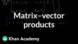 Matrix Vector Products