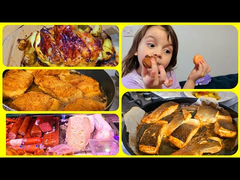 What I shop for ONCE A MONTH/We cook goodies/We run