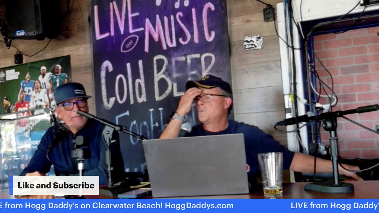 College & NFL Football Week 17 - Hogg Daddy's College Gameday from Clearwater Beach, FL