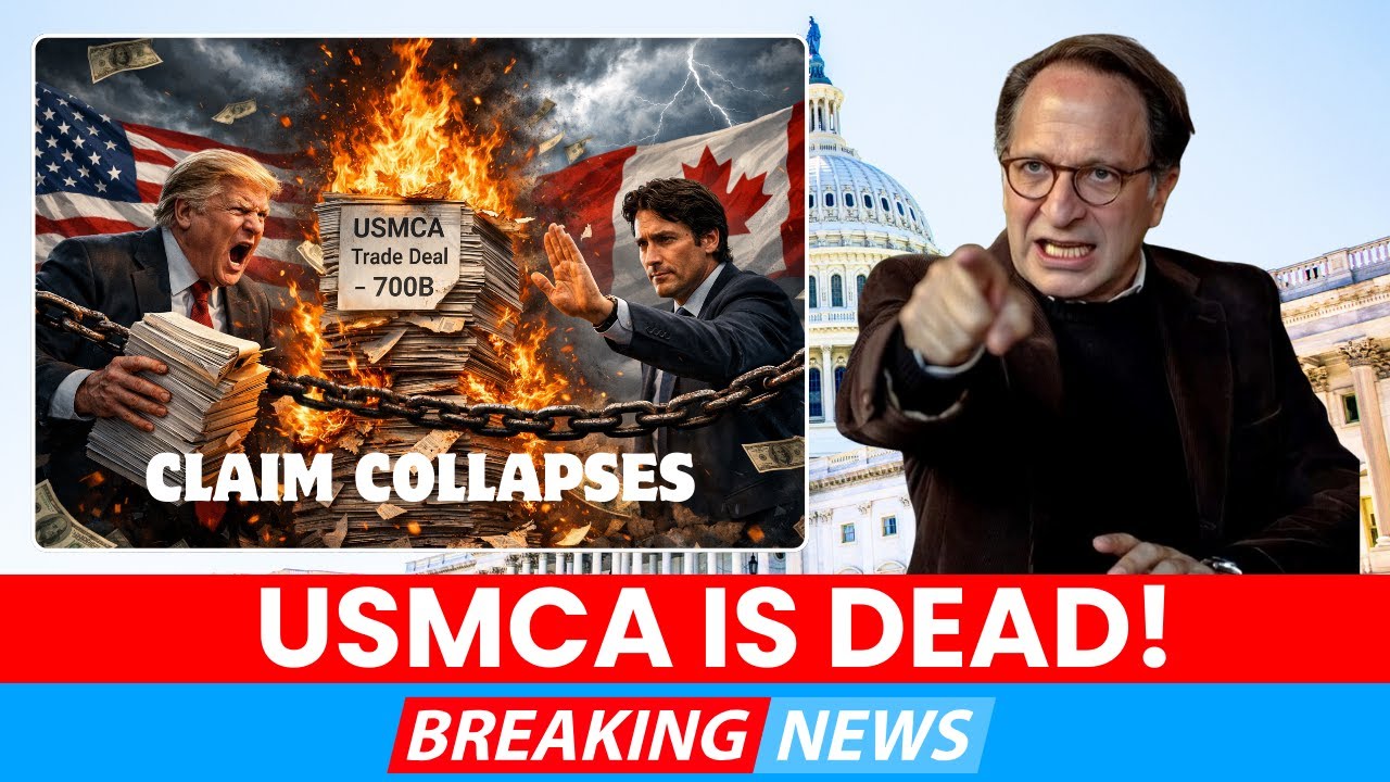 JUST IN: USMCA CRASHES — Canada ABANDONS Massive $700B Trade Deal in Defiance of Trump's Ultimatum