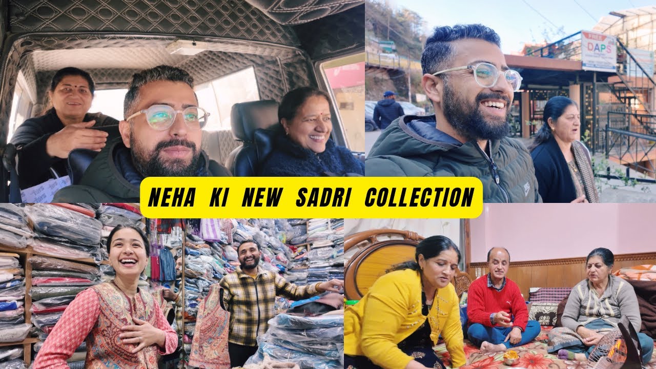 Mummy Ko Lekar Gaye Routine Check Up Ke Liye // Neha Ki New Sadri Collection // Chachu Ke Ghar
