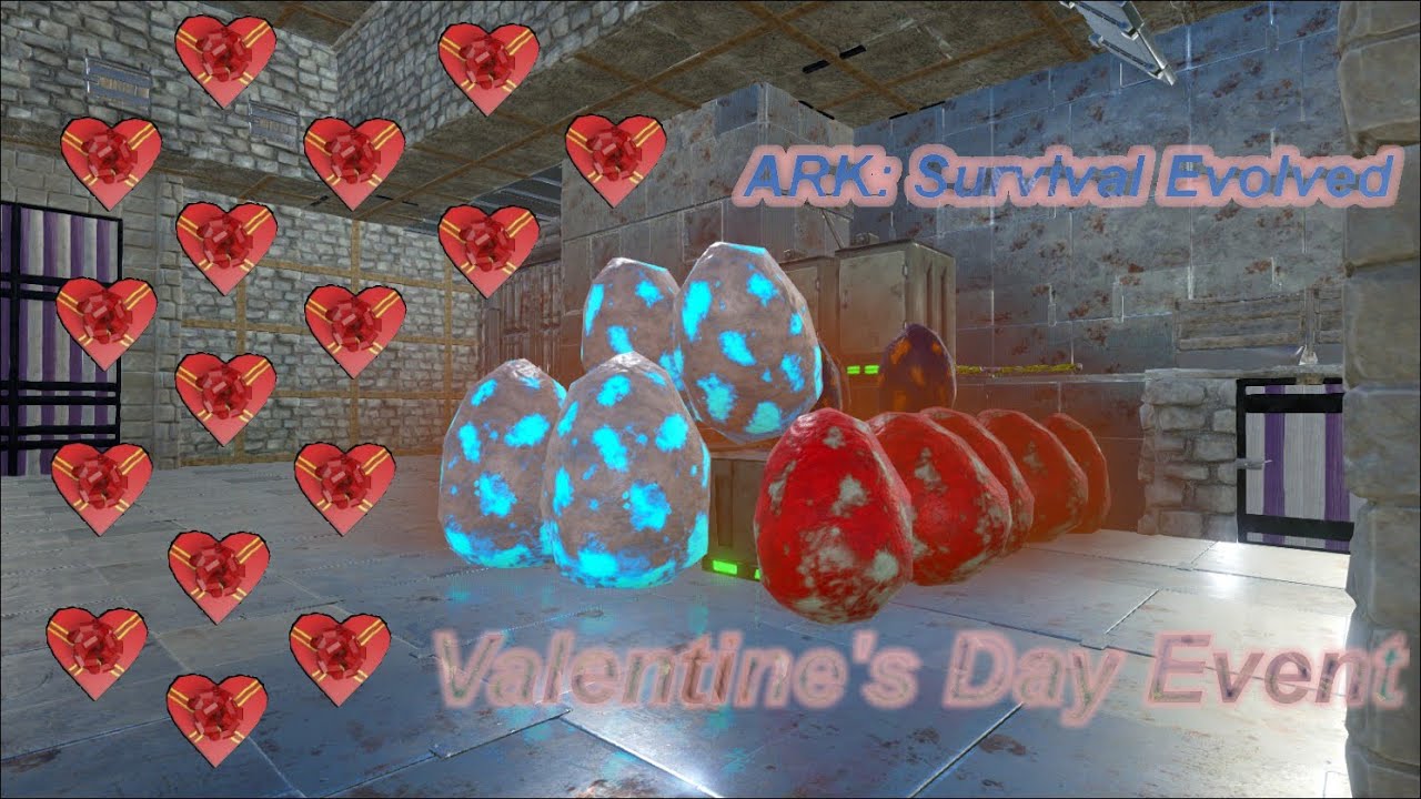 ARK Survival Evolved Valentine's Day Event Part 1 YouTube