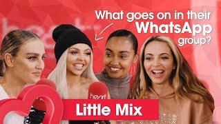 What goes down in the Little Mix group chat?!