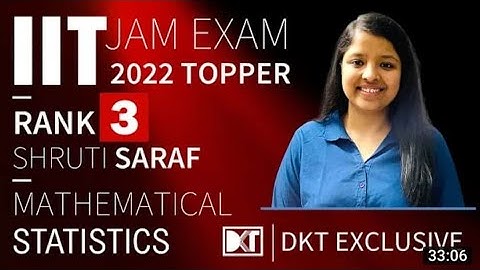 ALL About IIT JAM MS by Shruti in details| AIR-03 in IIT JAM & AIR-19 in GATE |M 8810409392