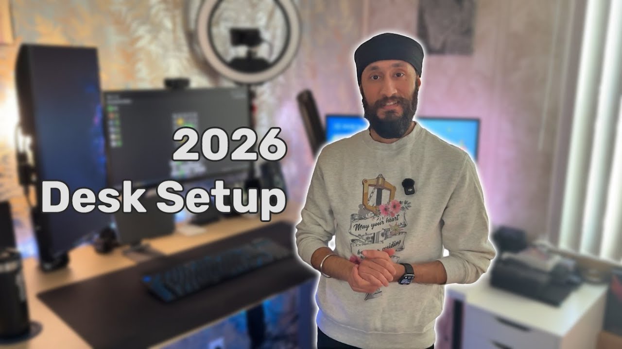 My Best Desk Setup Yet? | 2026 Tour