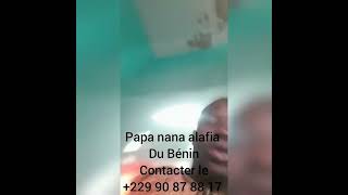 Témoignage d'un client du papa nana alafia du Bénin. contactez-moi sur WhatsApp +229 90 87 88 17