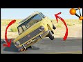 100 ПЕРЕВОРОТОВ! КРАШ-ТЕСТ Для АВТО! - BeamNg Drive