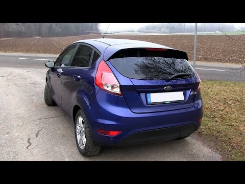 2016 Ford Fiesta 1.25 (82 HP) TEST DRIVE