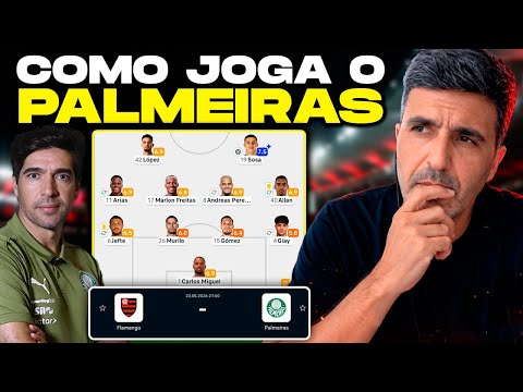 ⚠️ UNDERSTAND HOW PALMEIRAS PLAYS AWAY FROM HOME! ABEL FERREIRA'S GAME SYSTEM AND STRATEGIES!