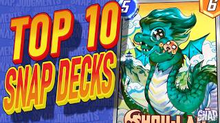 The 10 Best Decks in Marvel Snap! Close the Stryfe Season On Top!