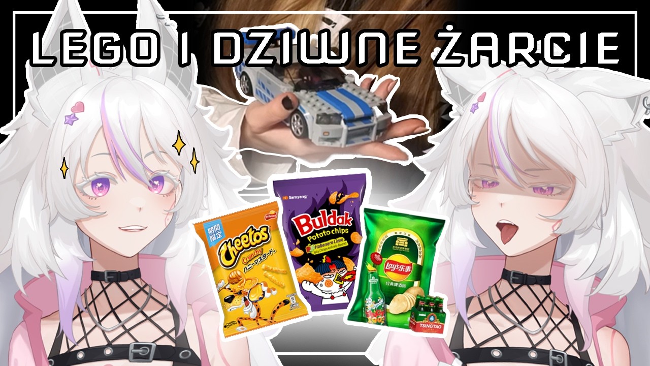 PIWNE chipsy i LEGO | Testujemy dziwne azjatyckie przekąski