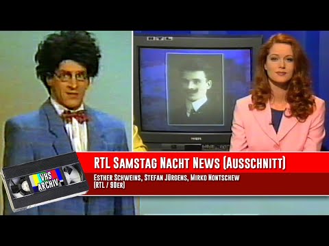 RTL Samstag Nacht News - Ausschnitt (RTL / 90er)
