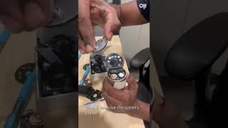 How to change batteries in Oji EVO Smart Lock (Previous Model)