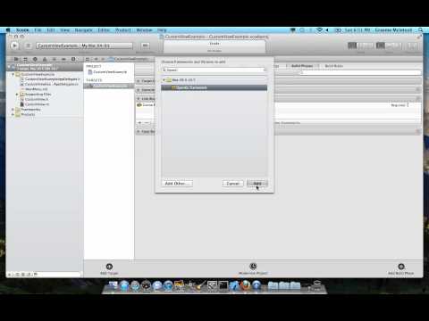 Creating A Custom OpenGL View In XCode 4.mov