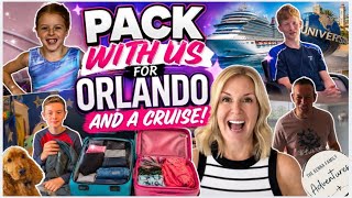 Pack With Us for Universal ORLANDO and a Caribbean CRUISE!