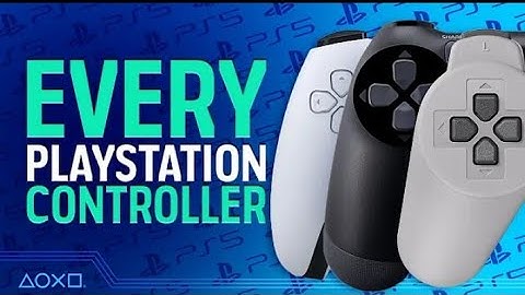 PS1 to PS5 - The Evolution Of PlayStation Controllers