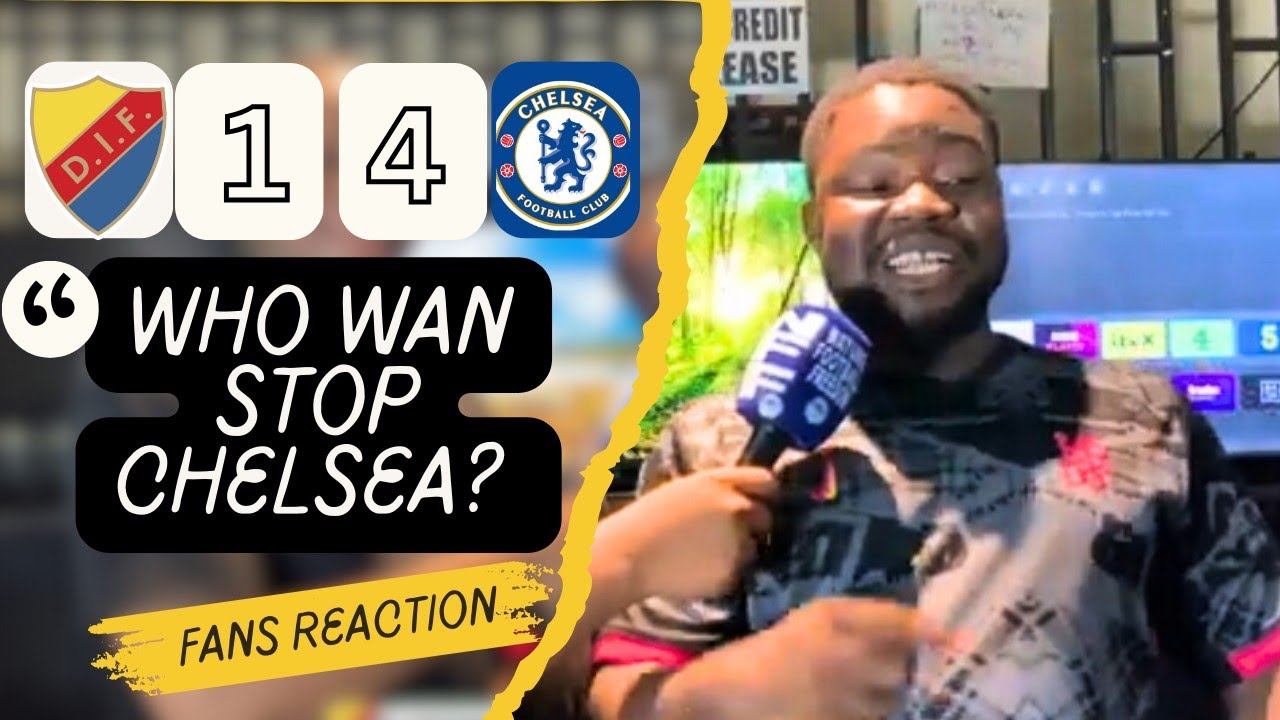 DJURGARDENS 1-4 CHELSEA (Bobby-NIGERIAN FAN REACTION) CONFERENCE LEAGUE 2024/25