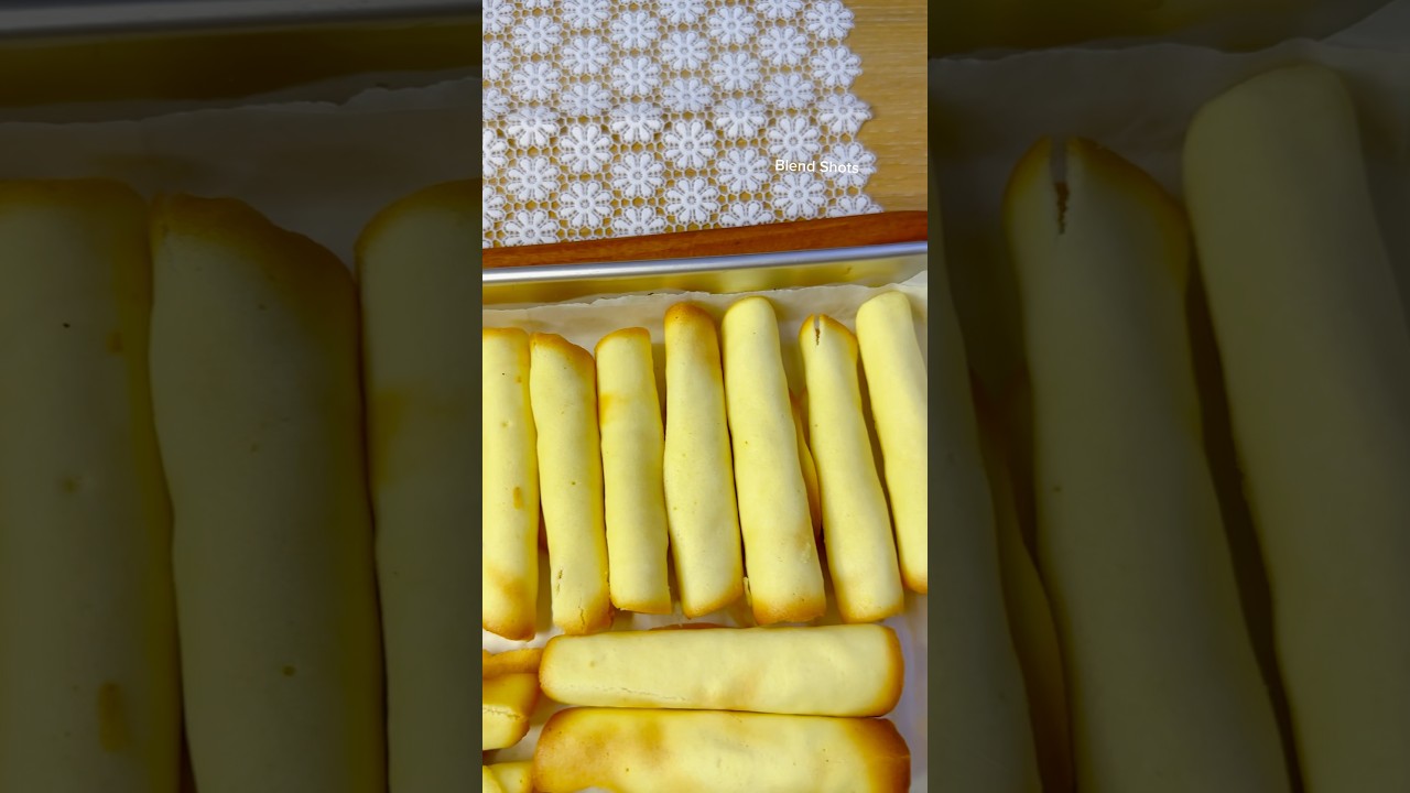 Crunchy bites, endless delight cigarette cookies, light & crispy 🍪 