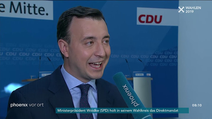 Paul Ziemiak (CDU) zu den Ergebnissen der Landtagswahlen in Brandenburg und Sachsen am 02.09.19