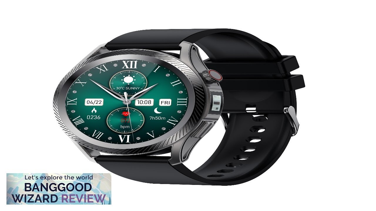 X5 1.39 inch 360*360 HD Screen Body Temperature Measurement Heart Rate Blood Review