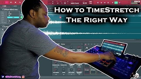 How to Time Stretch Samples the Right Way (MPC X Tutorial)