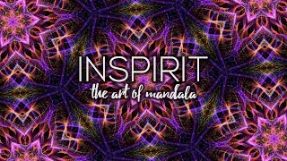 Inspirit - mandala & kaleidoscope painting app screenshot 1