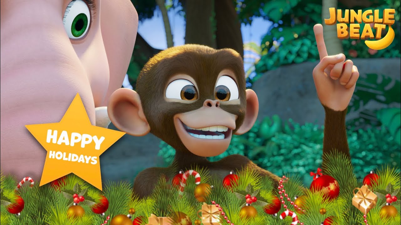 NEW EPISODE! The Artist | Happy Holidays | Jungle Beat: Munki and Trunk |  CARTOONS FOR KIDS 2021 – Celebrity Land International