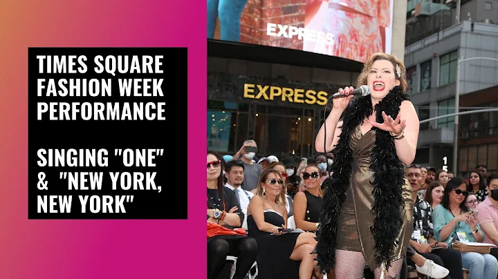 Times Square Performance by Cindy Ashton: New York...