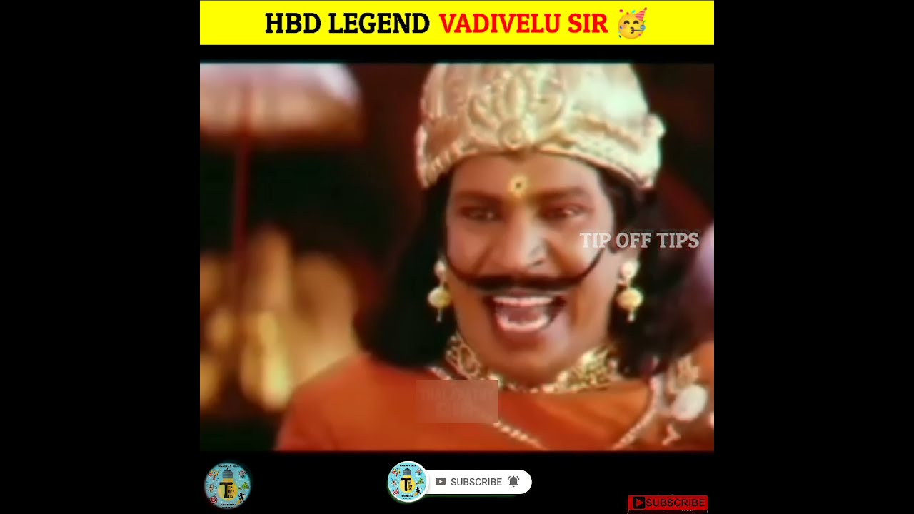 Unknown Facts About வைகைப்புயல் Vadivelu-The Legend 
