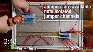 1492 Push-in vs. Screw-in Terminal Blocks | The Highlight Reel |103