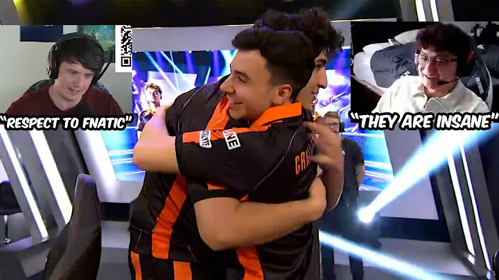 Shanks & Sliggy Reacts To Fnatic Defeating Vitality After An Insane Comeback