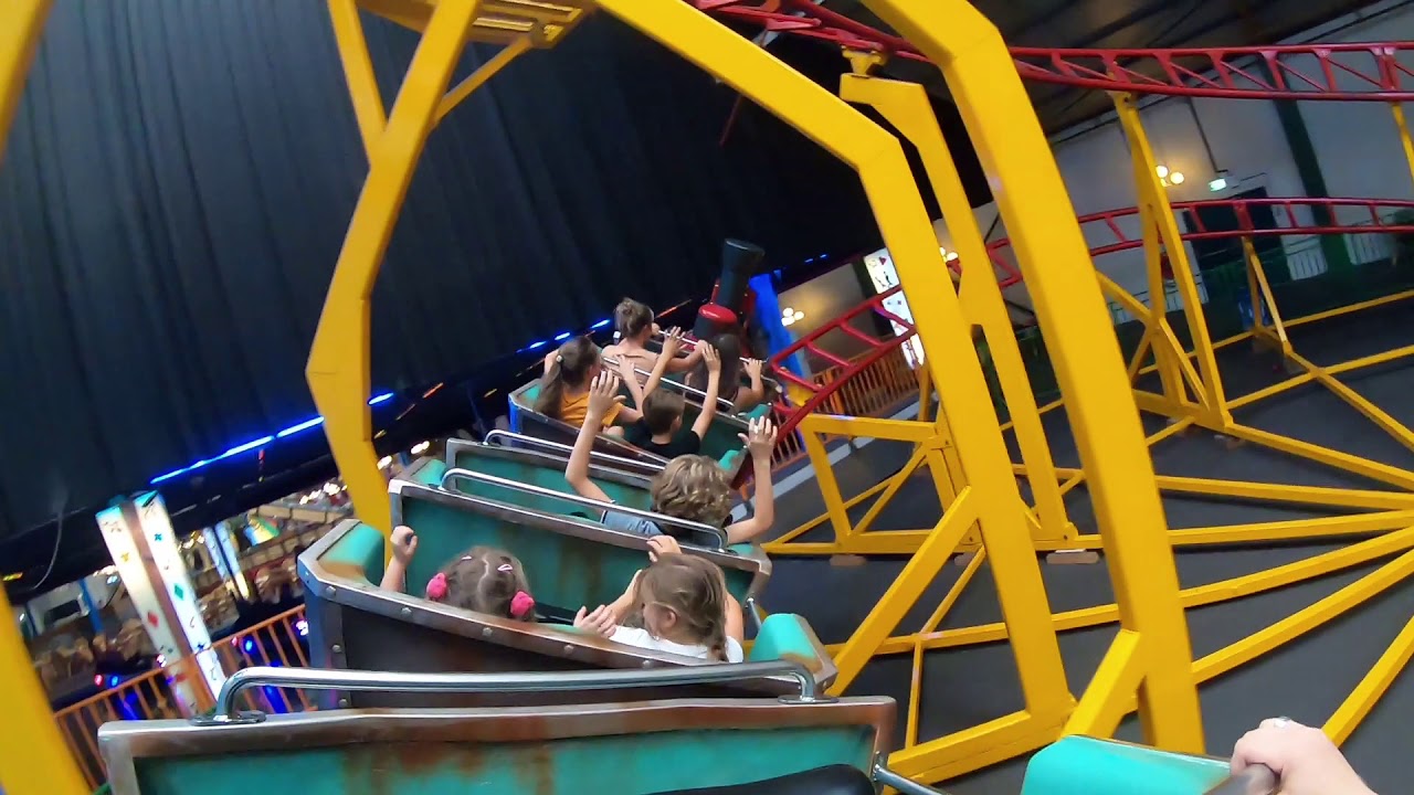 Achtbaan KINDERSTAD HEERLEN POV Onride 2019