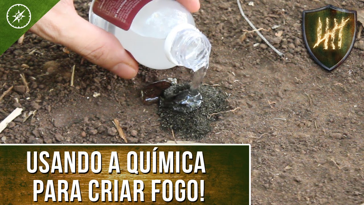 Como fazer fogo com glicerina e permanganato de potássio? - YouTube