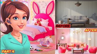 Redesign - My Home Design Game || Redesign Home Game Play || Part 4 || Living Room Completed screenshot 4