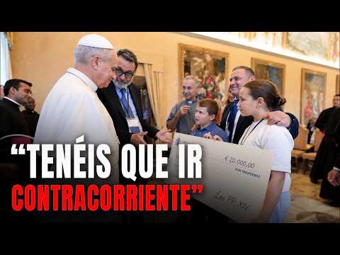 León XIV recibe al centro de estudios agustino que lleva su nombre: “Tenéis que ir contracorriente”
