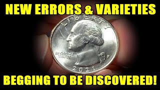 New 2021 “Washington Crossing The Delaware” Quarter Roll Hunt!  Are There Error Coins