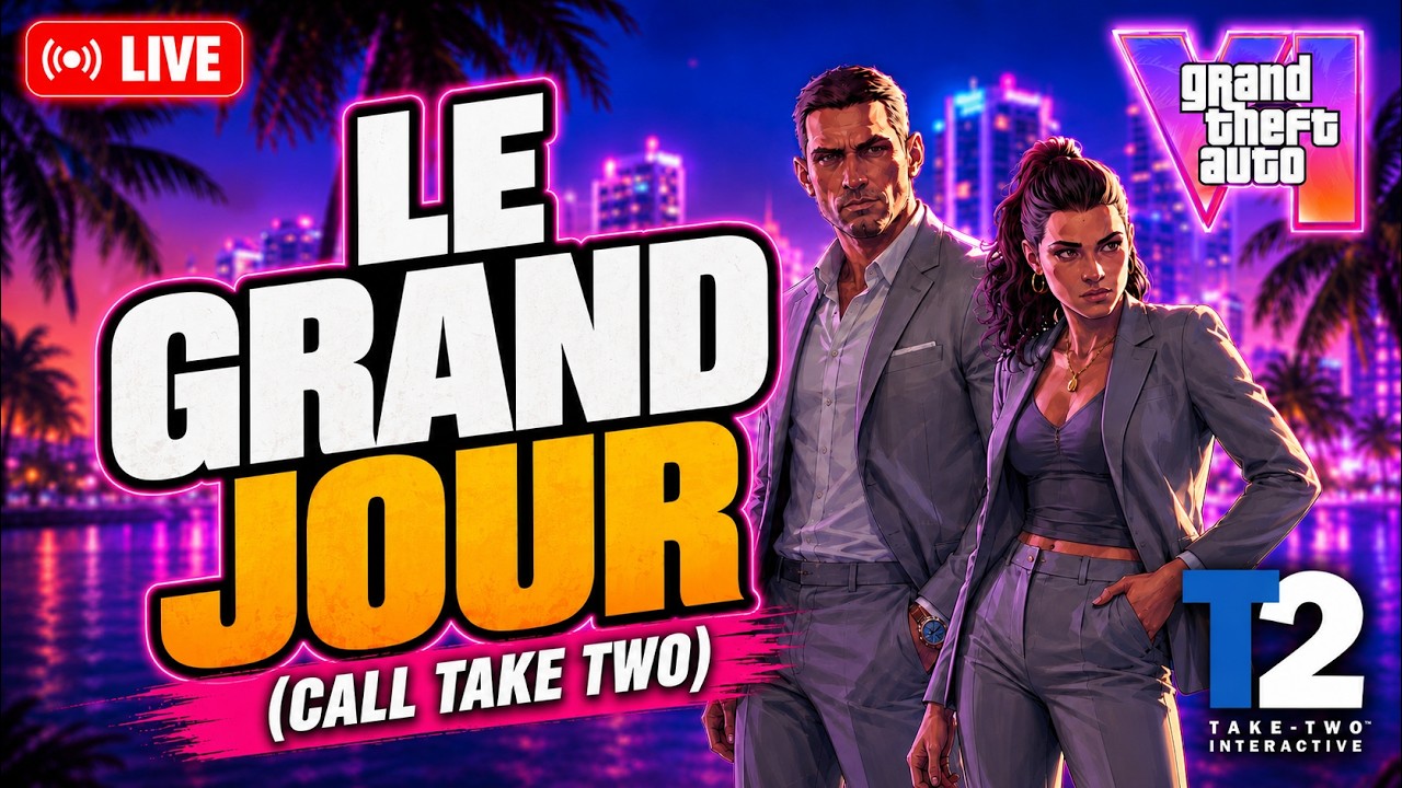 🚨 GTA 6 : C'EST LE GRAND JOUR ! (Call Take Two avec @GREGENGAME) 🧻😭 