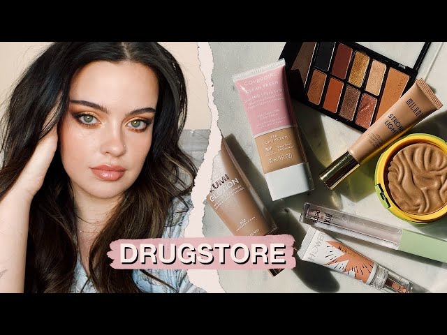 FULL FACE USING DRUGSTORE PRODUCTS  | Julia Adams