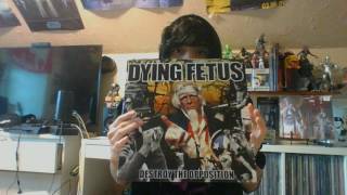 Video thumbnail of "Dying Fetus Destroy The Opposition Vinyl Unboxing"