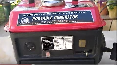 Harbor Freight Generator No Output... Diangostics and Repair