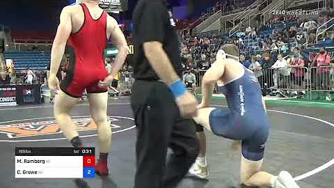 195 Lbs Consi Of 32 #2 - Max Ramberg, Wisconsin Vs...
