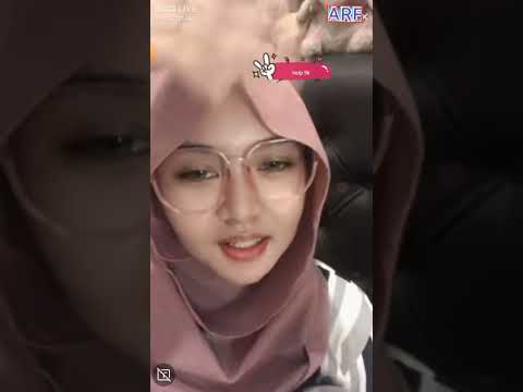 hijab cantik terbaru asia jilbab bigo live main lidah