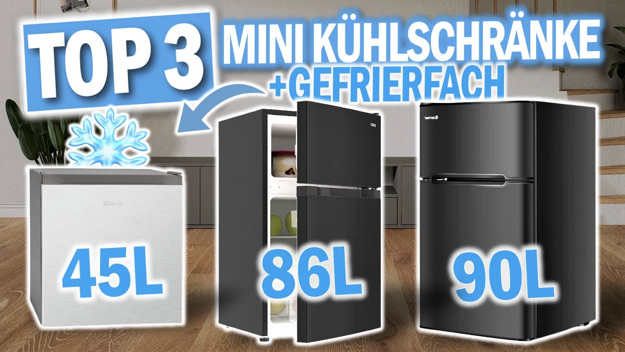 Die besten Mini Kühlschränke 2021 🧊 Kleiner Kühlschrank ➡️ Minikühlschrank  Vergleich 