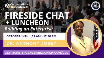 Fireside Chat with Dr. Anthony Josey | Conversations to Contracts MED Week Edition 2023