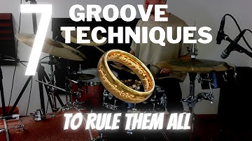 Spice Up Your Grooves with these 7 Techniques (DRUM LESSON)