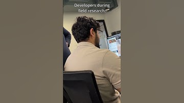 Developers During Field Research #shorts #funny