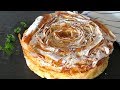 La famosísima tarta flor paso a paso. Ruffle milk pie MUY FÁCIL