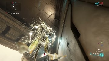 Weird T-pose glitch in Warframe