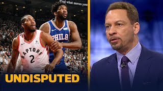 Chris Broussard gives 76ers a 20% chance to win their series against the Raptors | NBA | UNDISPUTED